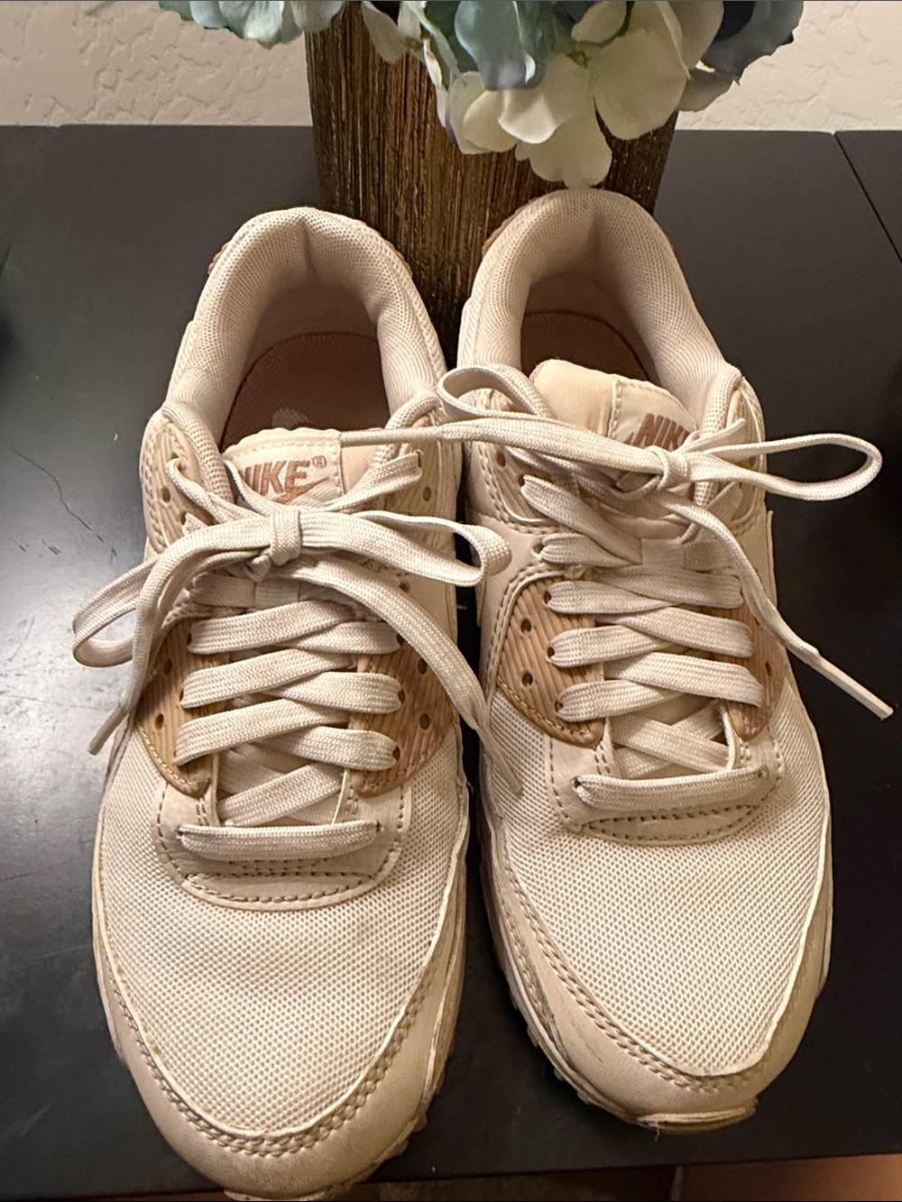Nike Women's Cream/Tan Running Sneakers